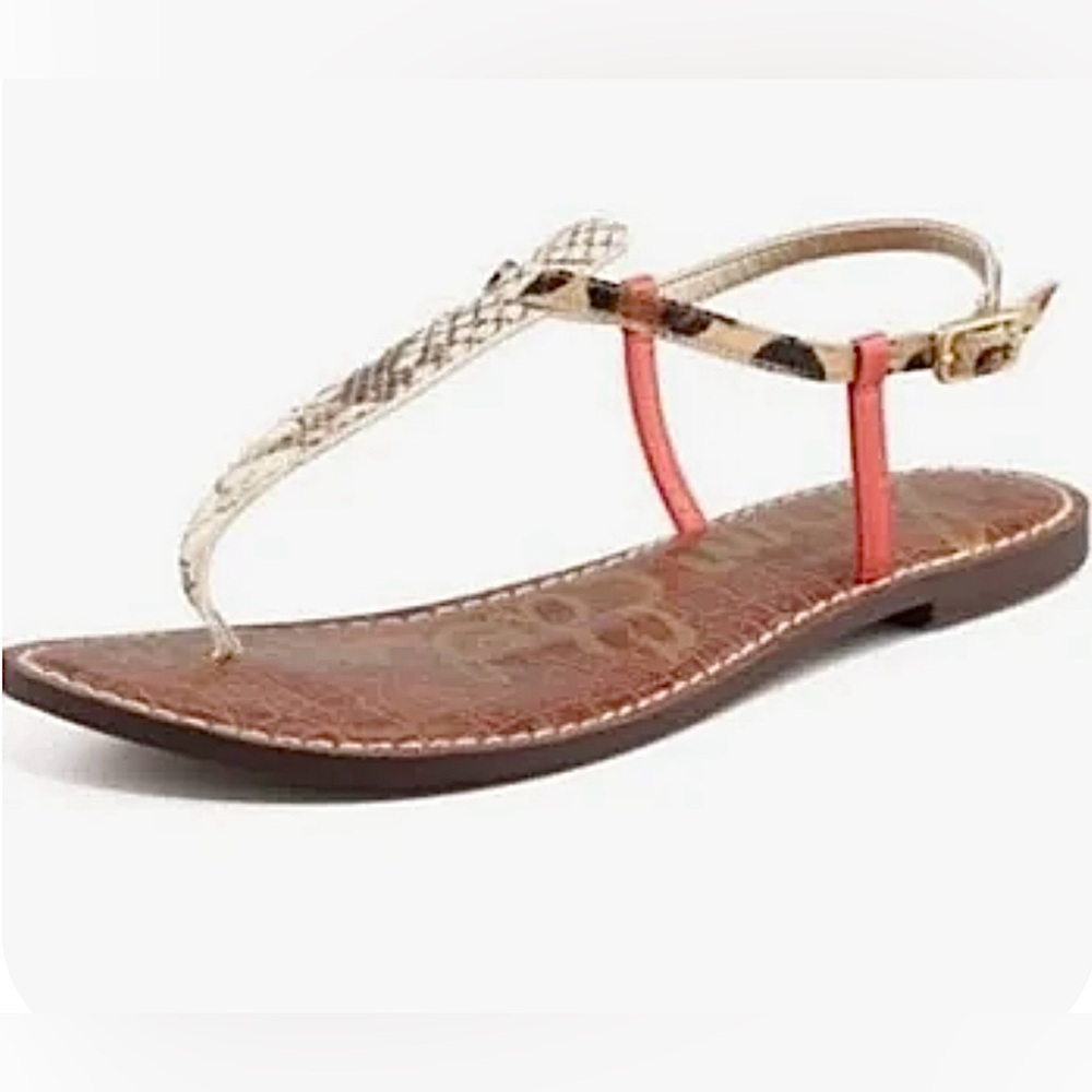 Sam Edelman Gigi Sandal Animal Print Snake Python
Leopard Pink
